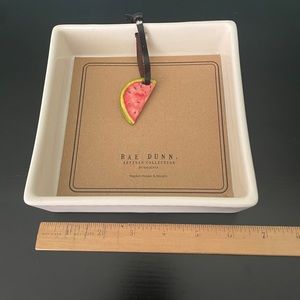Rae Dunn Watermelon Napkin Holder with Weight NWT